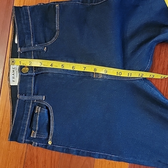 Frame Ali High Rise Cigarette Skinny Jean- 27 - Picture 7 of 13